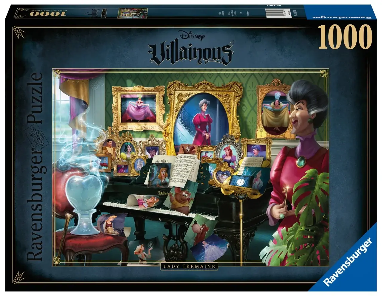 Ravensburger 1000 Parçalı Puzzle Disney Villains: Lady Tremaine (168910)