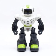Samatlı Oyuncak Işıklı Sesli Yürüyen Robot 606-2