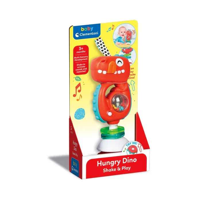 17330 Baby Clementoni - İnteraktif Dinozor Oyuncak 3+ ay