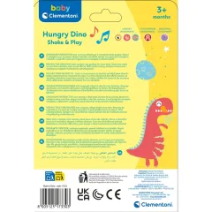17330 Baby Clementoni - İnteraktif Dinozor Oyuncak 3+ ay