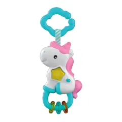 17333 Baby Clementoni - İnteraktif Unicorn Oyuncak Çıngırak 3+ ay