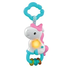 17333 Baby Clementoni - İnteraktif Unicorn Oyuncak Çıngırak 3+ ay