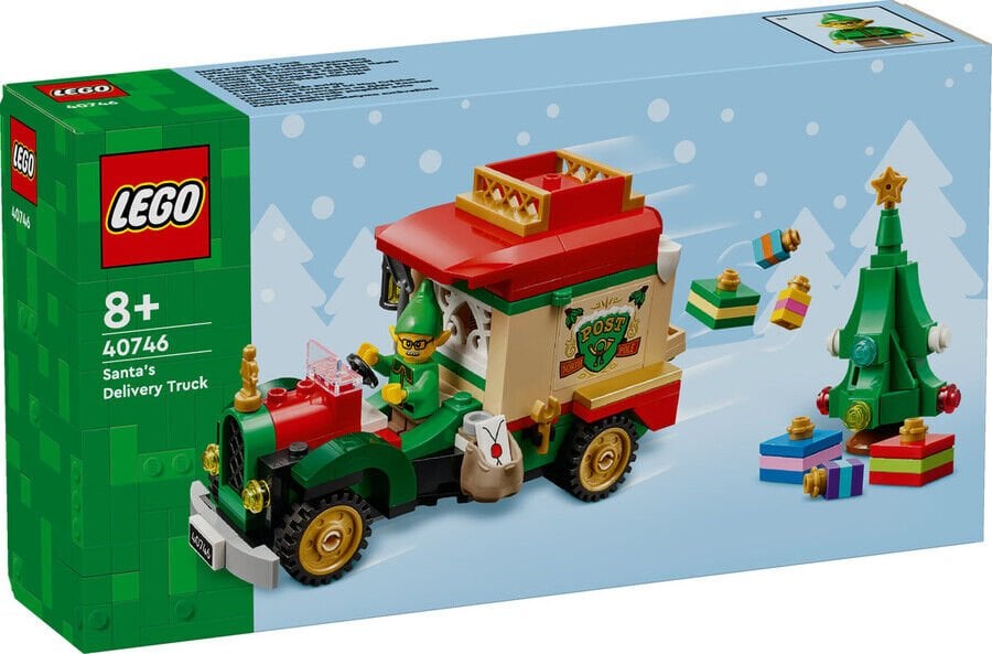 40746 LEGO® Iconic Noel Baba’nın Dağıtım Kamyonu