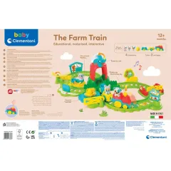 17385 Baby Clementoni - Çiftlik Treni 12+ ay