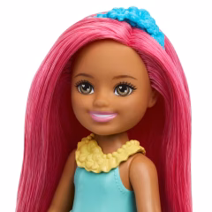 Barbie Chelsea Hayaller Ülkesi Bebekler- JKH54 -Prenses Stili Pembe Saçlı