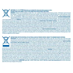 17409 Baby Clementoni - Bebek Aktivite Davulu 10-36 ay