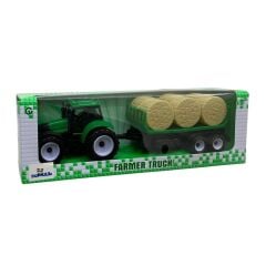 Samatlı Oyuncak Sürtmeli Traktör 9970-6A
