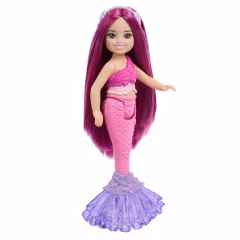 Barbie Chelsea Hayaller Ülkesi Bebekler- JKH54 -Deniz Kızı Pembe Saçlı
