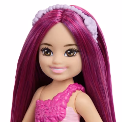 Barbie Chelsea Hayaller Ülkesi Bebekler- JKH54 -Deniz Kızı Pembe Saçlı