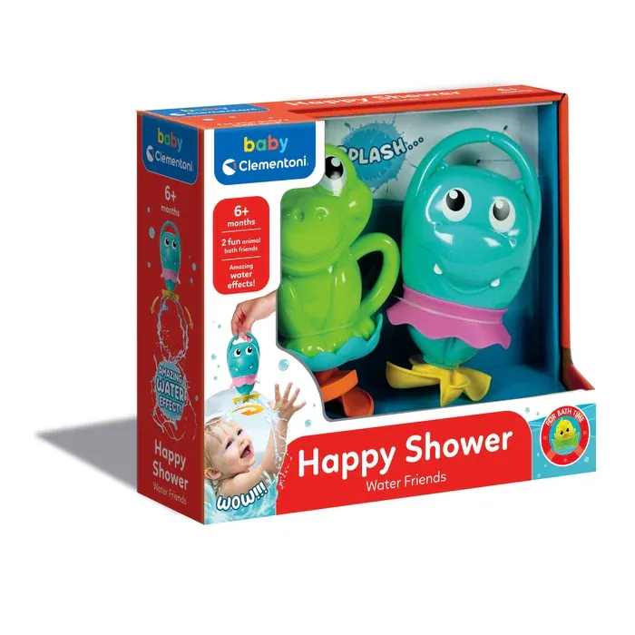 17444 Baby Clementoni - İlk Arkadaşlarım Banyo Oyuncağı 6+ ay