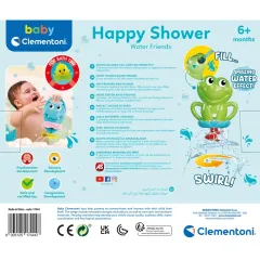 17444 Baby Clementoni - İlk Arkadaşlarım Banyo Oyuncağı 6+ ay