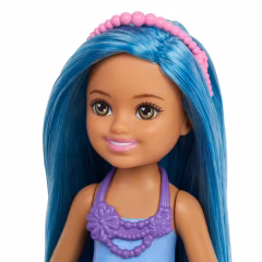 Barbie Chelsea Hayaller Ülkesi Bebekler- JKH54 -Deniz Kızı Mavi Saçlı