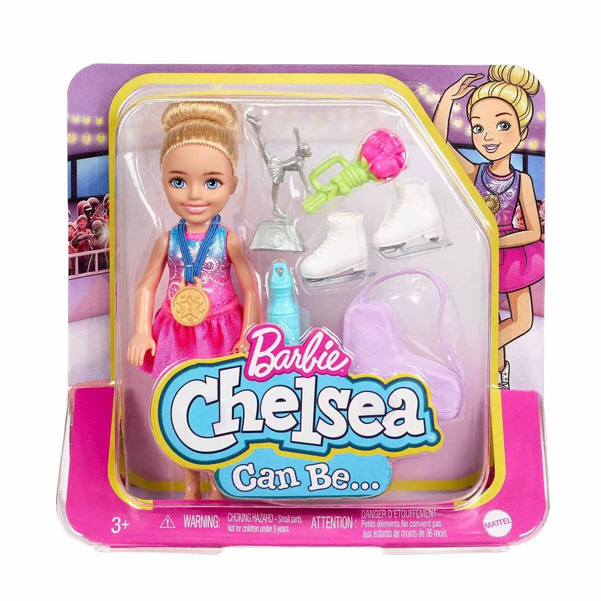 Barbie Chelsea Meslekleri Öğreniyor -  GTN86 - Buz Patenci