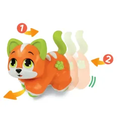 17462 Baby Clementoni - Sevimli İnteraktif Kedicik 12+ ay