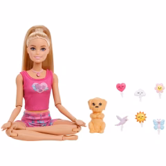 Barbie Sesli ve Işıklı Duyarlı Hareketler Bebeği JJN55