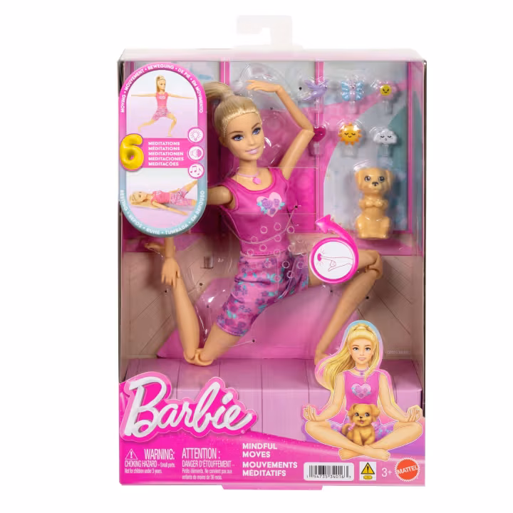 Barbie Sesli ve Işıklı Duyarlı Hareketler Bebeği JJN55