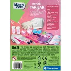Clementoni Bilim ve Oyun - Kristal Takılar- 64559