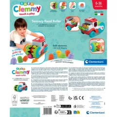 17495 Soft Clemmy - Yumuşak Blok Duyusal Silindir Kamyonu 6-36 ay