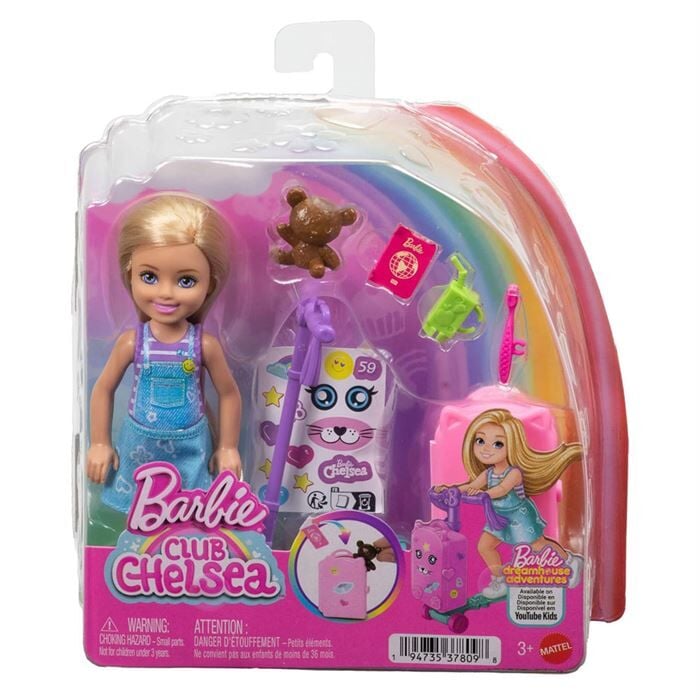 Barbie Chelsea Sonsuz Maceralar Seyahat Bebek Seti-  JMJ46