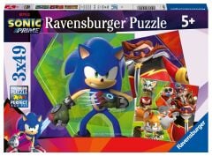 3x49 Parça Puzzle Sonic (056958)