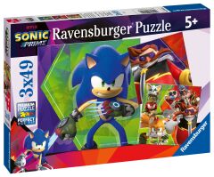 3x49 Parça Puzzle Sonic (056958)