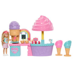 Barbie Club Chelsea Dondurma Dükkanı Oyun Seti- JMJ42