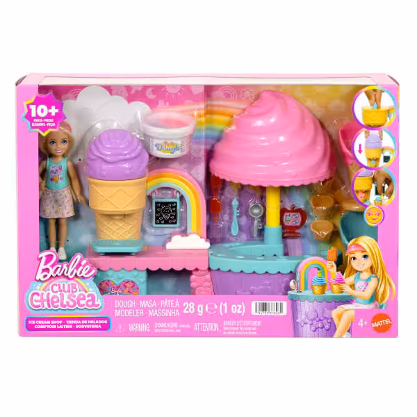 Barbie Club Chelsea Dondurma Dükkanı Oyun Seti- JMJ42