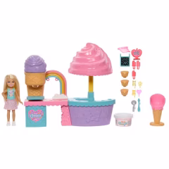 Barbie Club Chelsea Dondurma Dükkanı Oyun Seti- JMJ42