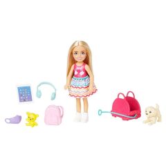 Barbie® Seyahatte Chelsea Bebek ve Aksesuarları- HJY17