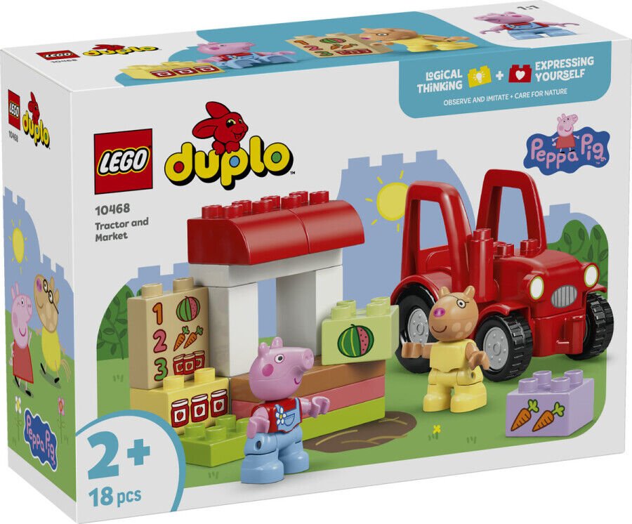 10468 LEGO® DUPLO® Traktör ve Pazar