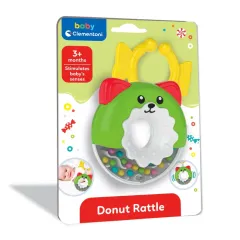 17504 Baby Clementoni - Çörek Çıngırak 3+ ay - Donat Çıngırak