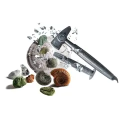 Clementoni Bilim ve Oyun - Fosiller ve Mineraller Kazı Seti-  64336