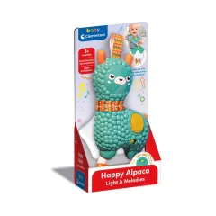 17505 Baby Clementoni - İnteraktif Alpaka Oyuncak 3+ ay - Lama Çıngırak