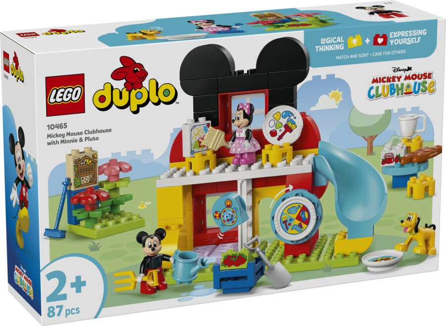 10465 LEGO® DUPLO® Minnie ve Pluto ile Mickey’nin Kulüp Evi