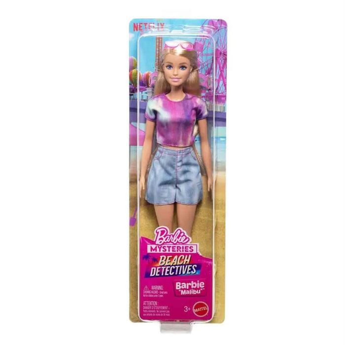 Barbie Malibu Bebek - Barbie Mysteries Beach Detectives Bebek- JFV63
