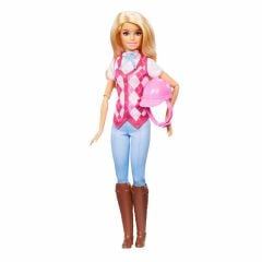 Barbie Great Horse Chase Barbie Binici Bebek - Malibu-  HXJ38