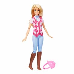 Barbie Great Horse Chase Barbie Binici Bebek - Malibu-  HXJ38