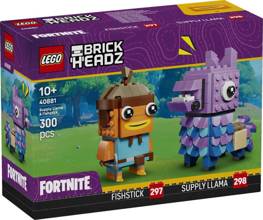 40881 LEGO® Fortnite Mühimmat Laması ve Japon Balığı Figürleri