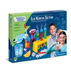 Clementoni Bilim ve Oyun - İlk Kimya Setim-   64228