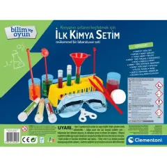 Clementoni Bilim ve Oyun - İlk Kimya Setim-   64228