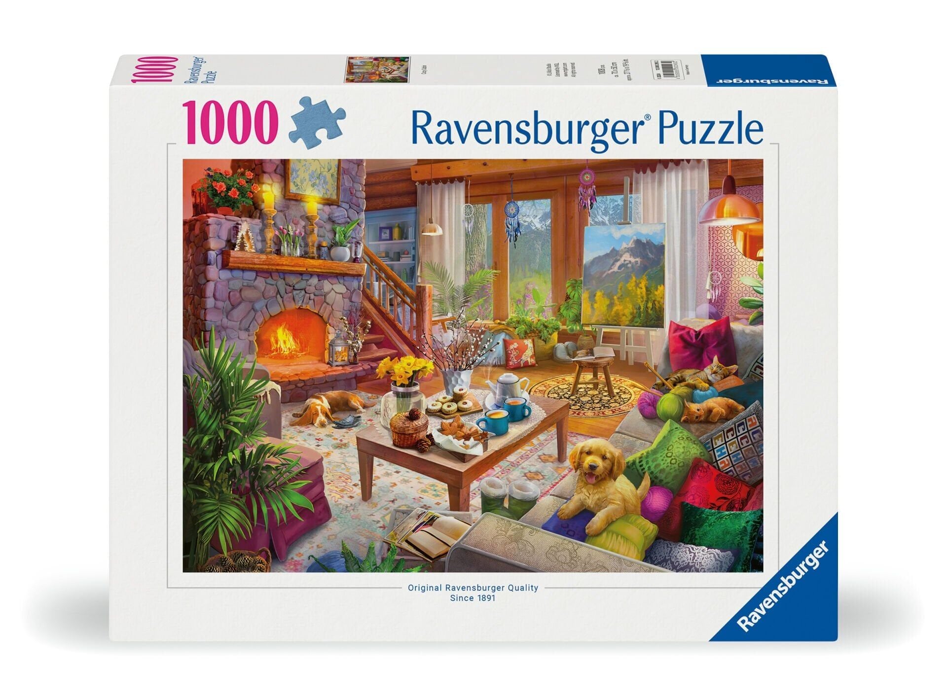 1000 Parça Puzzle Huzurlu Oturma Odası (120002932)