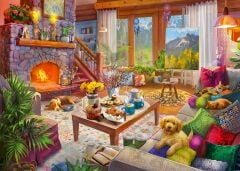 1000 Parça Puzzle Huzurlu Oturma Odası (120002932)
