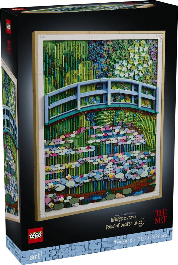 31220 LEGO® Art Claude Monet – Nilüfer Gölü Üzerinde Köprü